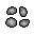 small stone (up to 4)