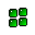 small emerald (up to 4)