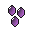 small amethyst (up to 3)