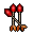 burst arrow (up to 3)